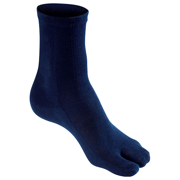 Orthopaedie-Schuhtechnik-Koeberlein-Hallux-Valgus-Socke-Blau